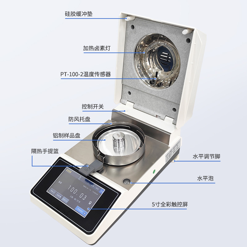 粉體水分測定儀