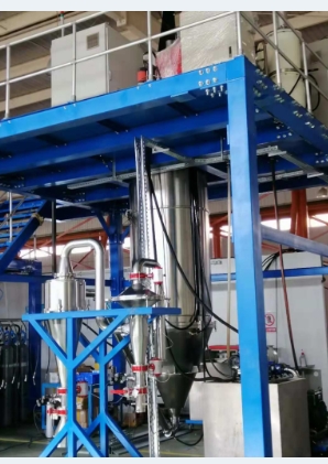 EIGA-100-1200型電極感應(yīng)氣霧化制粉設(shè)備